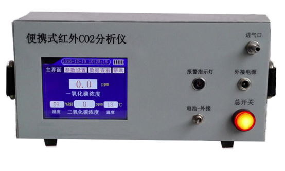 便攜式紅外二氧化碳分析儀圖片